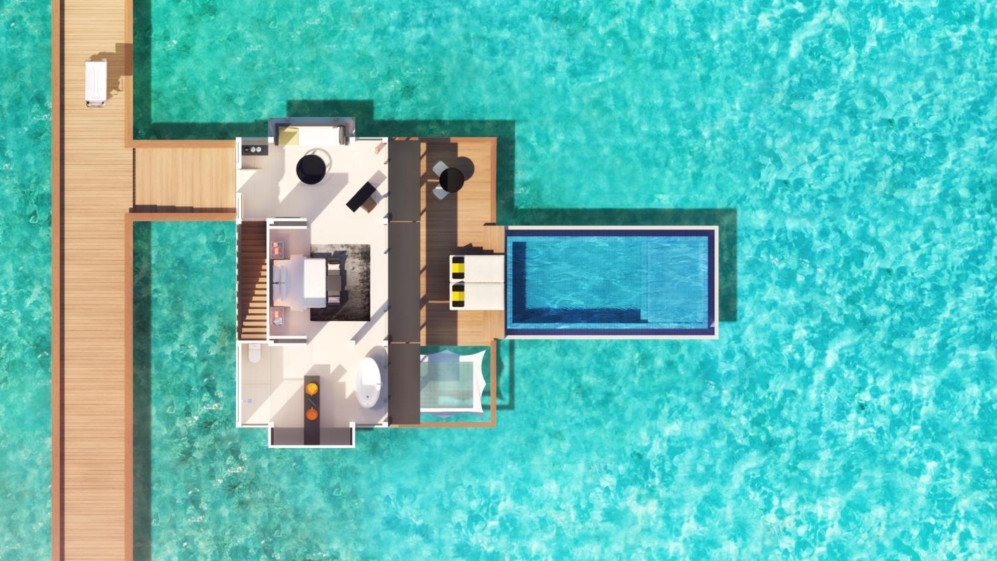 3 Notti in Villa Deluxe sulla Spiaggia con Piscina + 2 Notti in Villa InOcean con Piscina a Sfioro